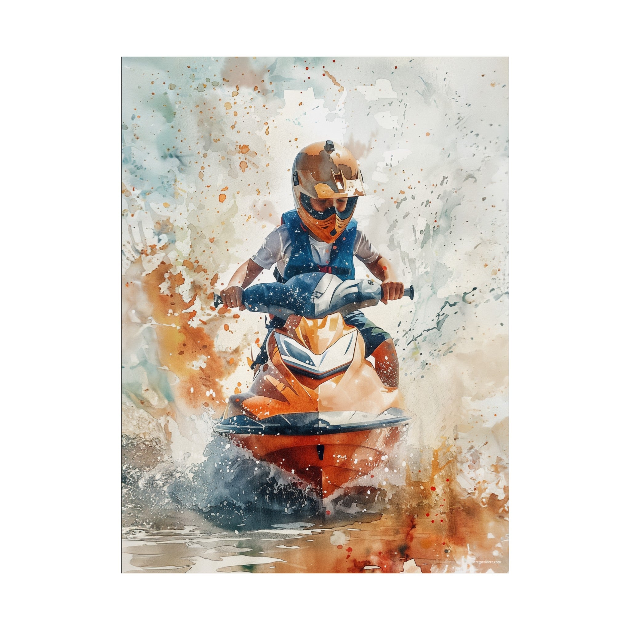 Jet Ski- Xtreme Kidz- Matte Vertical Posters